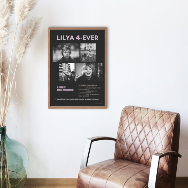 "Lilya 4-Ever" Özel Tasarım Film Posteri - Görsel 4