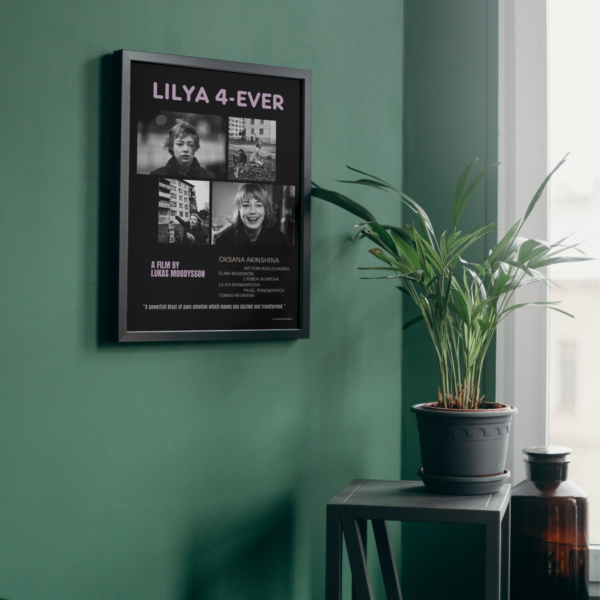 "Lilya 4-Ever" Özel Tasarım Film Posteri - Görsel 5