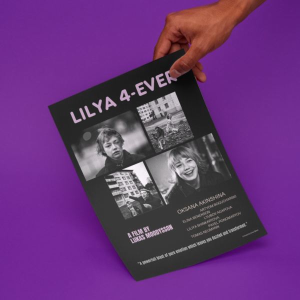 "Lilya 4-Ever" Özel Tasarım Film Posteri - Görsel 3