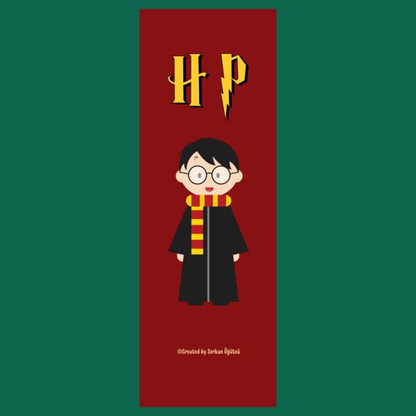 4'lü Kitap Ayracı Seti (Harry Potter Temalı) - Görsel 4