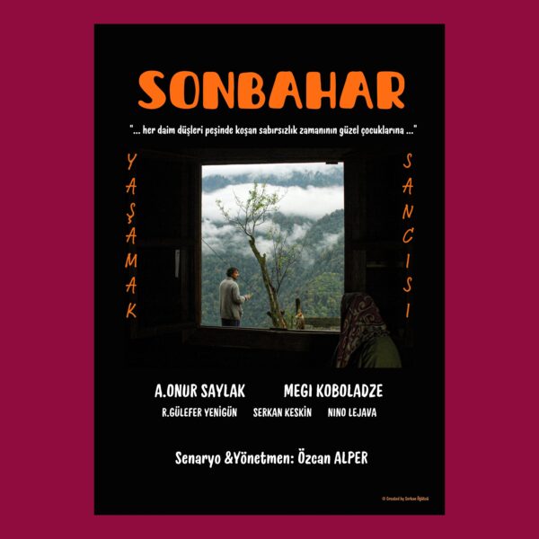"Sonbahar" Özel Tasarım Film Posteri