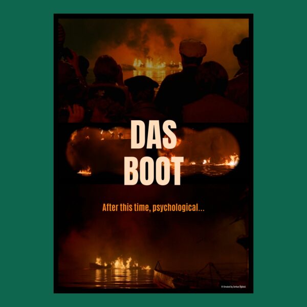 "Das Boot" Özel Tasarım Film Posteri
