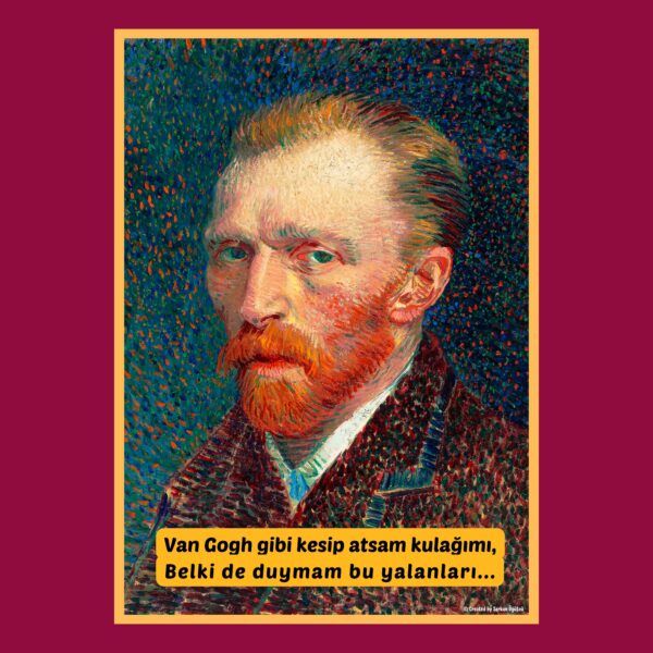 Van Gogh Temalı Özel Tasarım Film Posteri