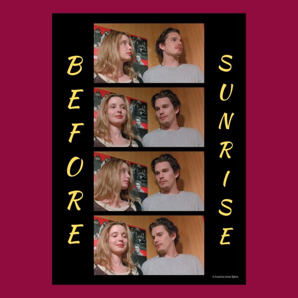 Before Sunset Özel Tasarım Film Posteri