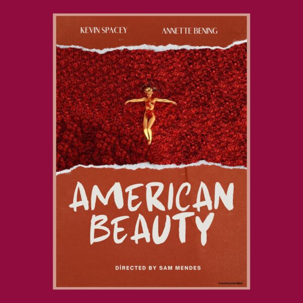 American Beauty Özel Tasarım Film Posteri