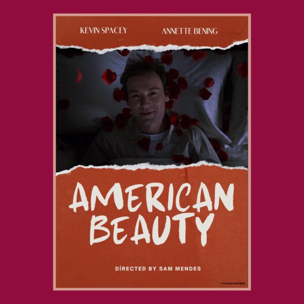 American Beauty Özel Tasarım Film Posteri