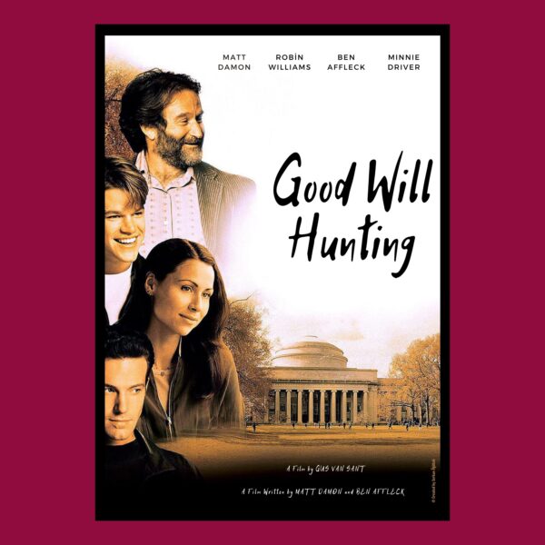 Good Will Hunting (Can Dostum) Özel Tasarım Film Posteri