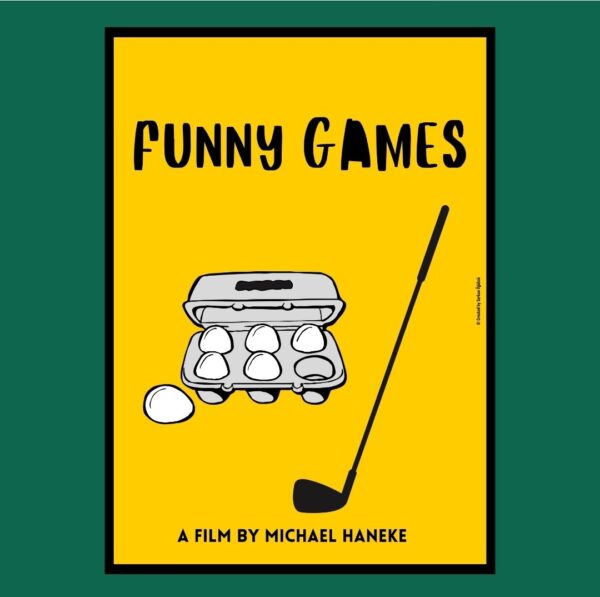 Funny Games Özel Tasarım Film Posteri